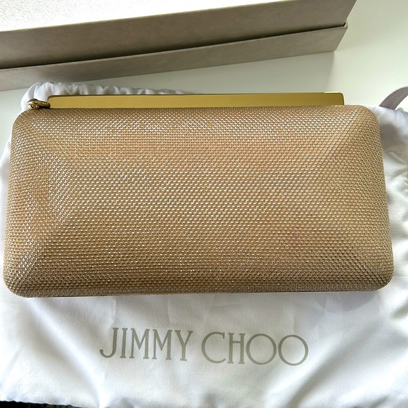 Jimmy Choo- Ellipse

Gold Dusty Glitter Clutch Bag - Picture 2 of 4